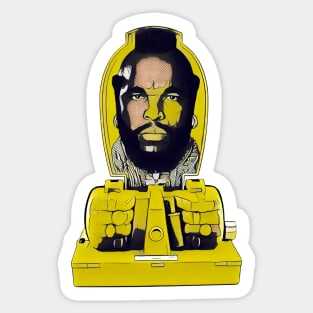 Mr. T's Water War Sticker